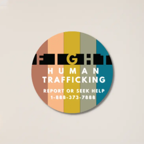 Fight Human Trafficking Sticker