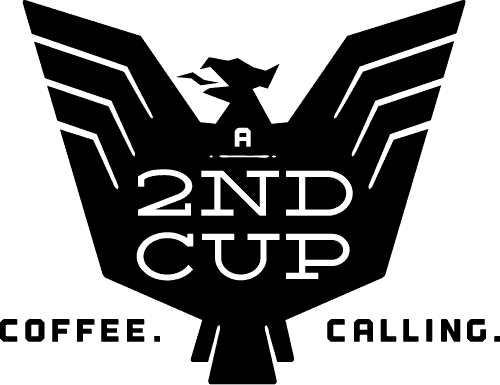A 2nd Cup Black Logo